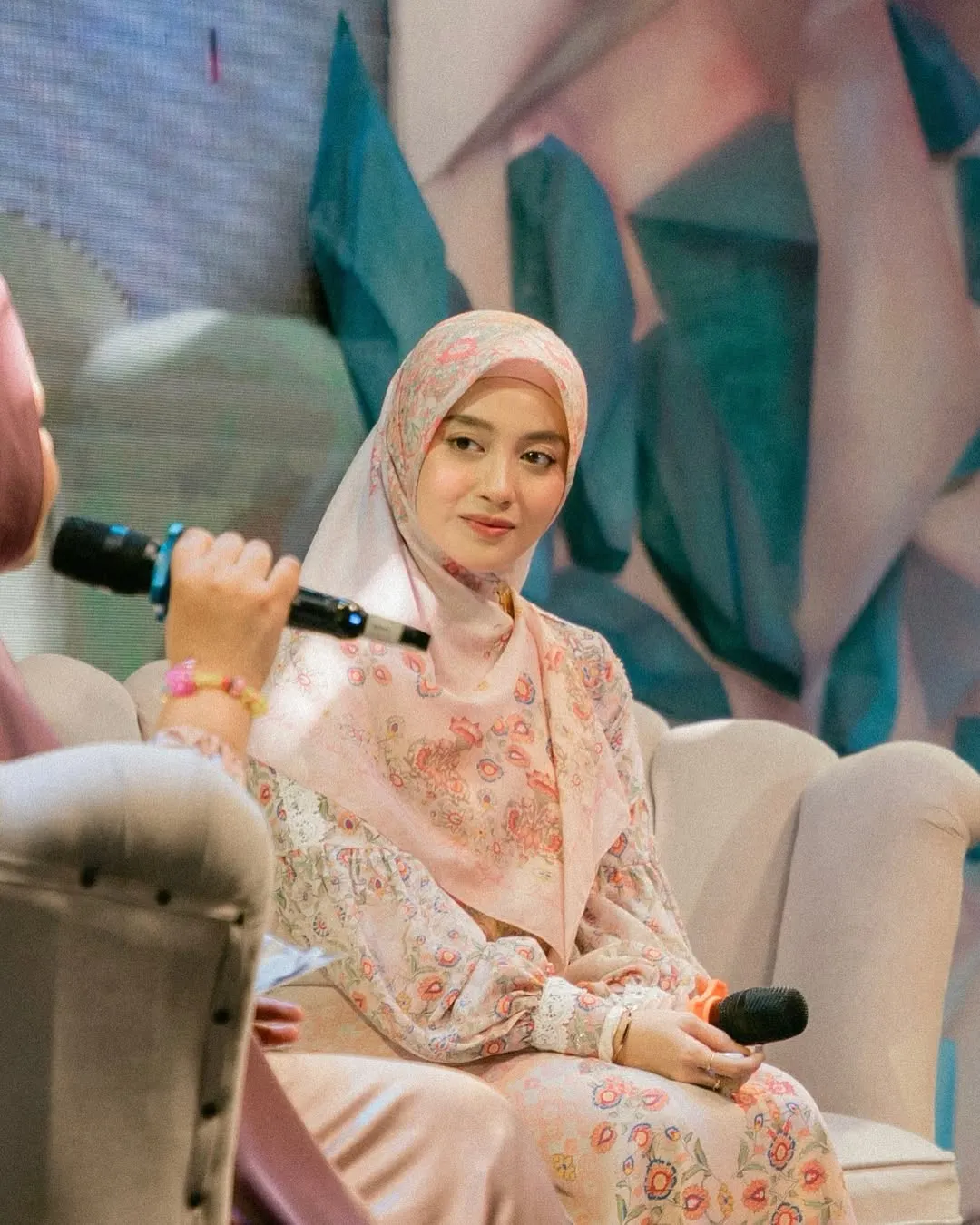 Nabila Ayu Ikut Kajian (cr:Instagram.com/nblh.ayu)