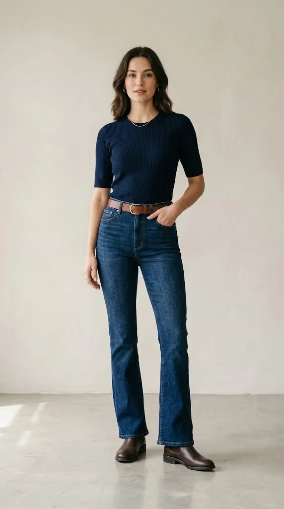 Bootcut Jeans. (Gambar: AI Generated)