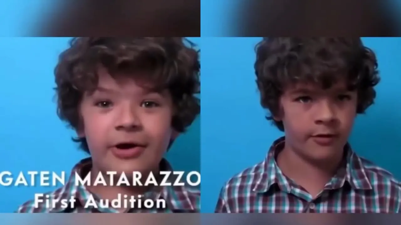 Audisi Gaten Matarazzo (Dustin) (credit: instagram/demen_film)