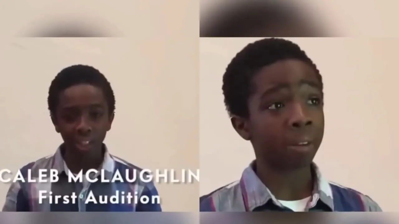 Audisi Caleb Mclaughlin (Lucas Sinclair) (credit: instagram/demen_film)