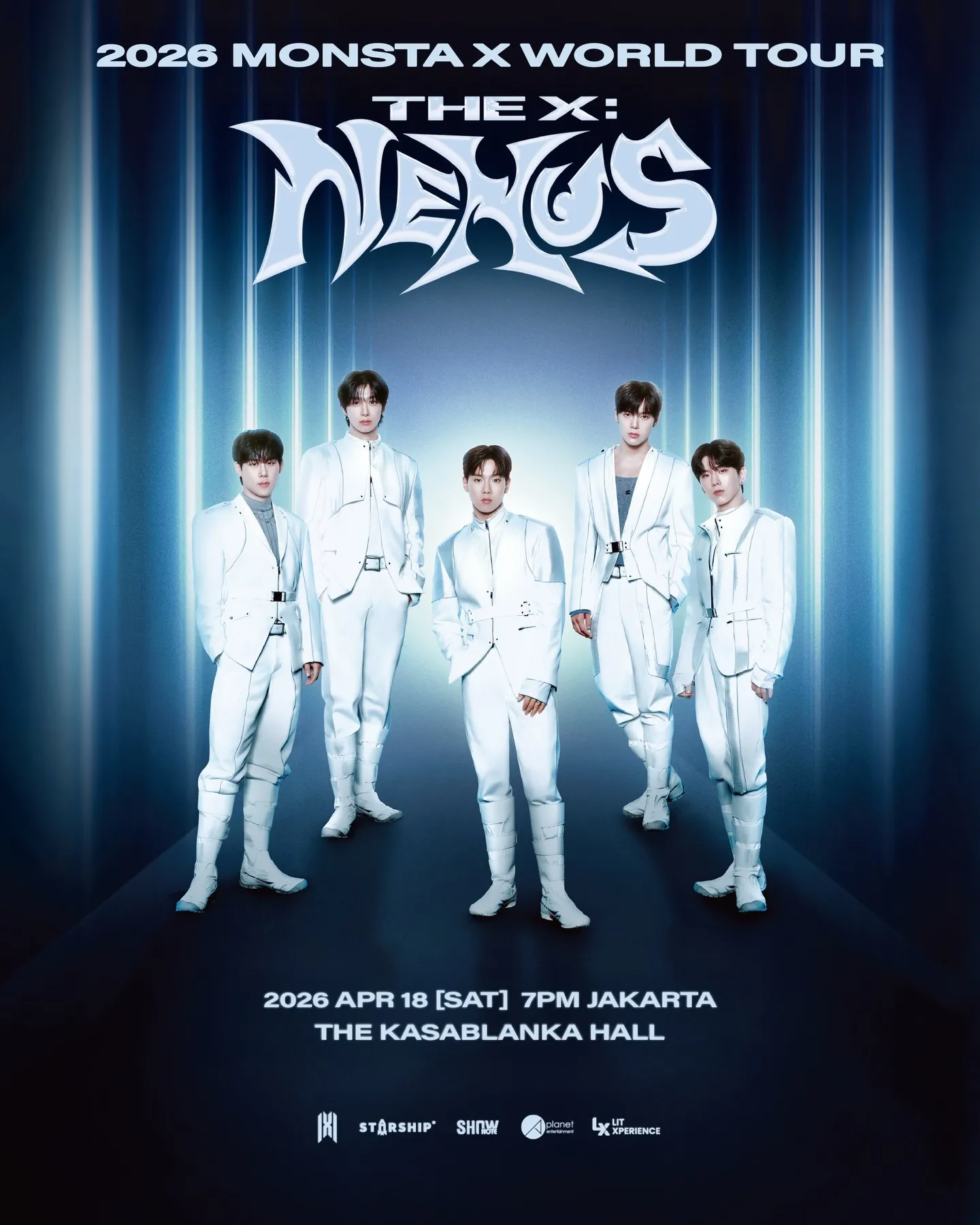 poster konser MONSTA X Jakarta © instagram.com/litxperience.id