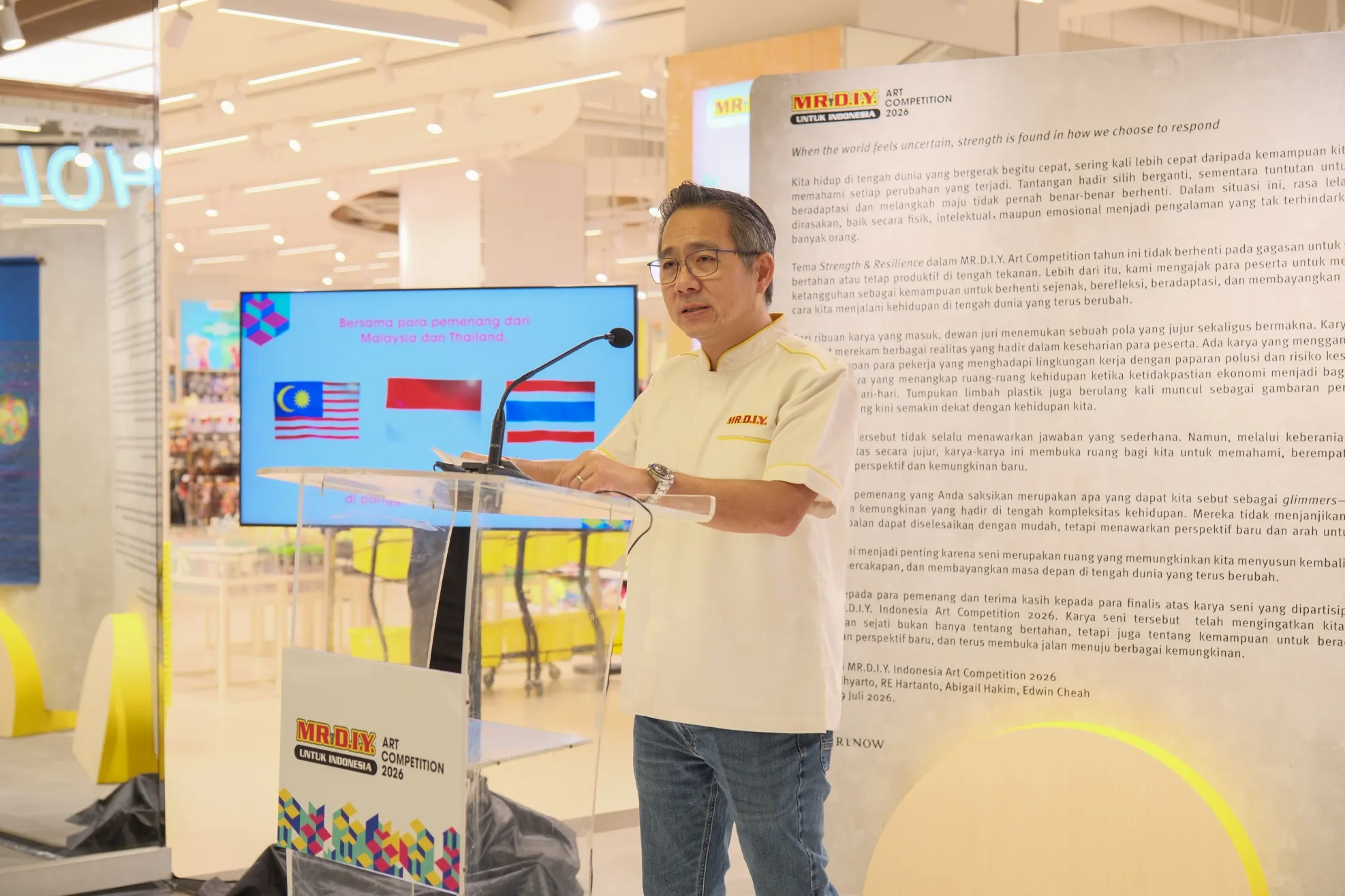 Edwin Cheah, Direktur Utama MR.D.I.Y. Indonesia (Credit: Dok. Pribadi)