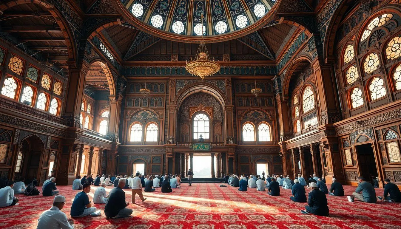 Islam: Masjid sebagai Pusat Peribadatan (c) Ilustrasi AI