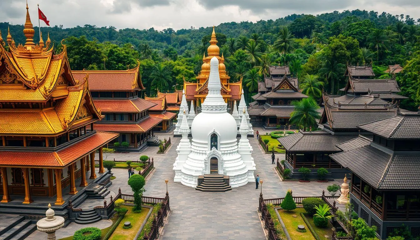 Buddha: Vihara sebagai Pusat Dharma (c) Ilustrasi AI