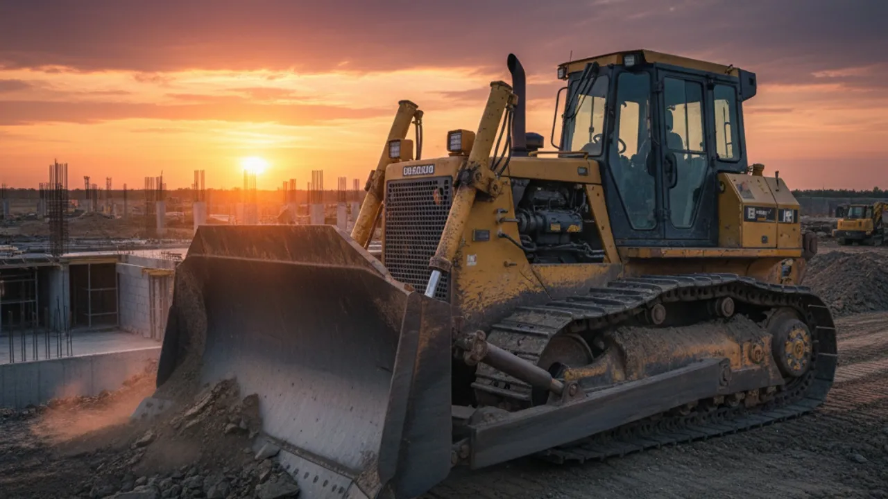 Bulldozer: Kekuatan Pendorong untuk Perataan Lahan