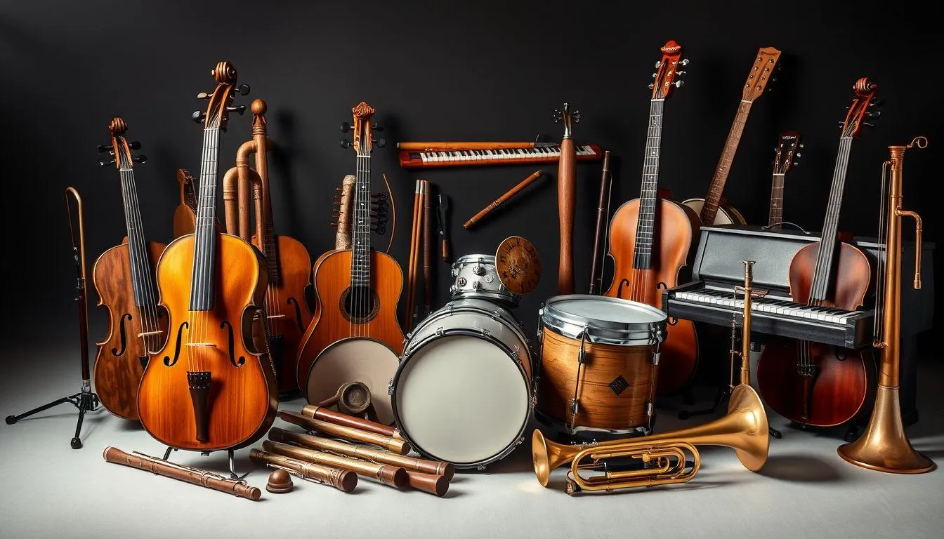 Pengertian dan Klasifikasi Nama Alat Musik (c) Ilustrasi AI