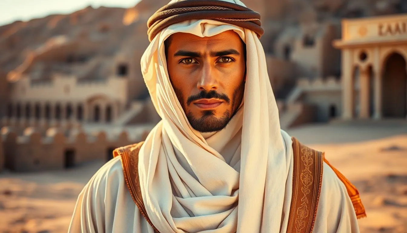 Identitas dan Nasab Abdullah bin Abdul Muthalib (c) Ilustrasi AI