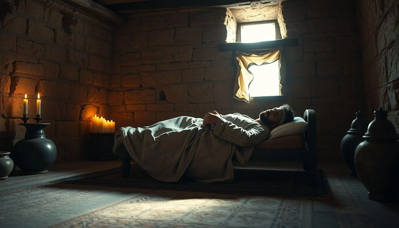 Wafatnya Abdullah dan Kelahiran Nabi Muhammad (c) Ilustrasi AI