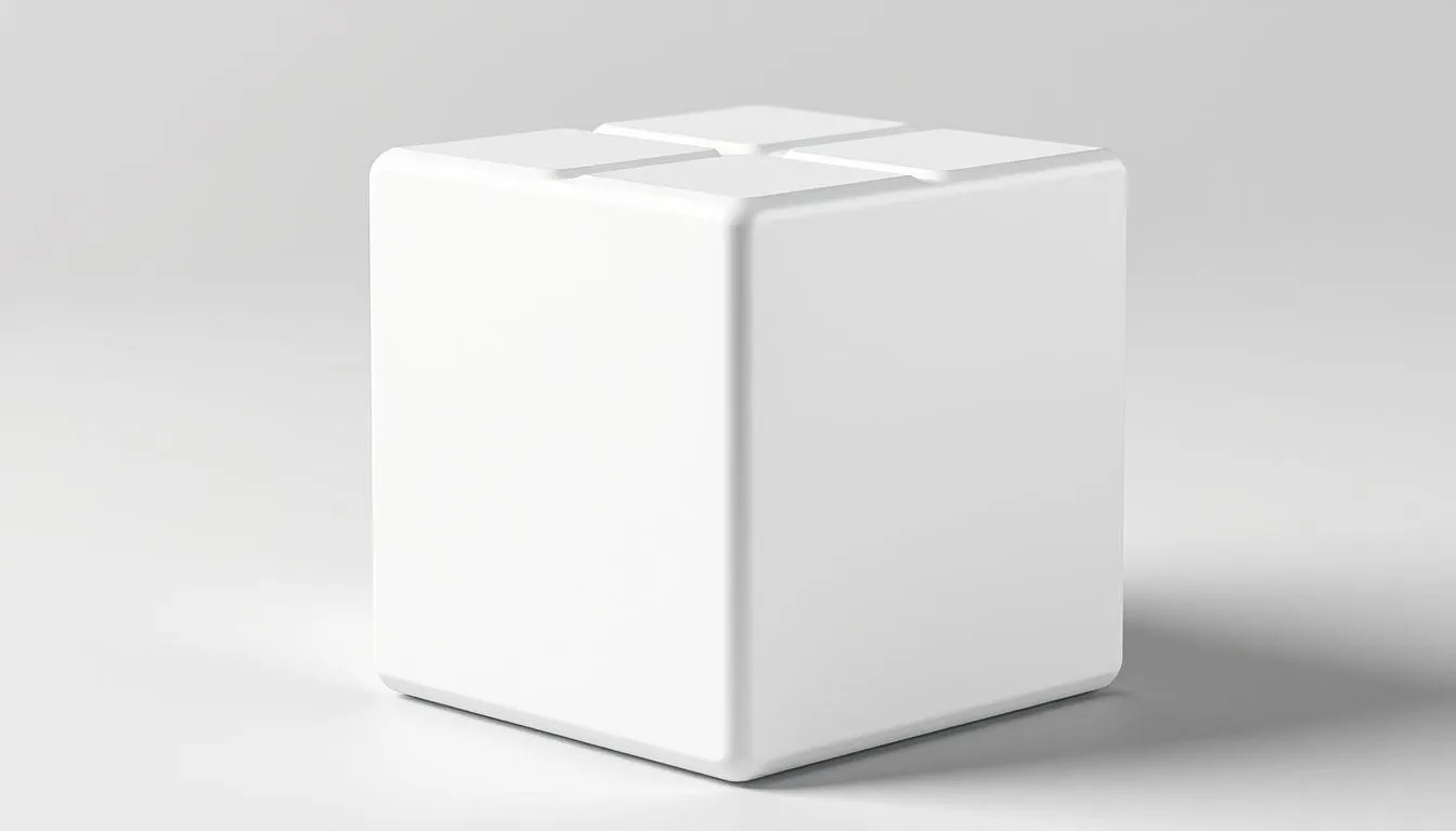 Kubus: Bangun Ruang dengan Sisi Persegi (c) Ilustrasi AI