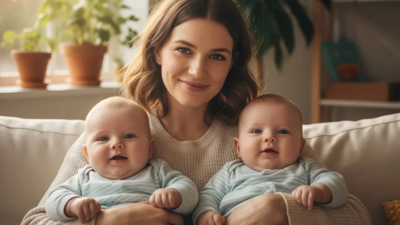 Tips Memilih Nama Bayi Kembar Laki-Laki 3 Kata (c) Ilustrasi AI