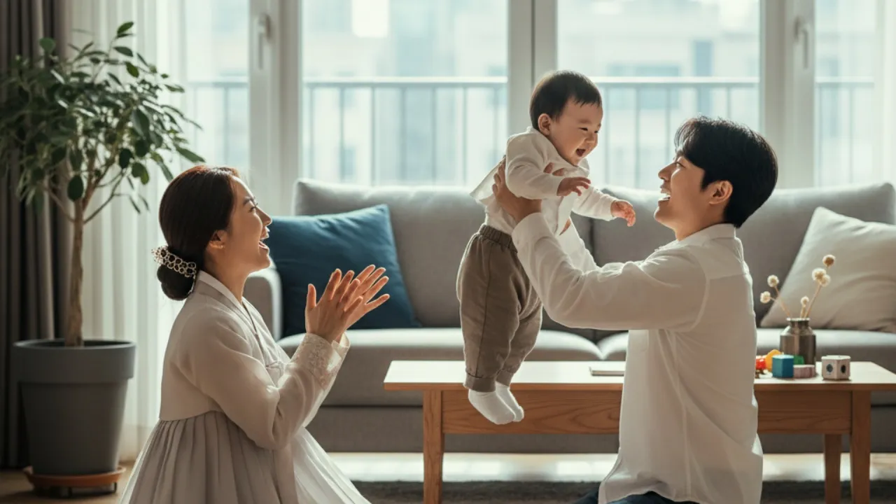 Tips Memilih Nama Korea untuk Bayi Laki-Laki (c) Ilustrasi AI