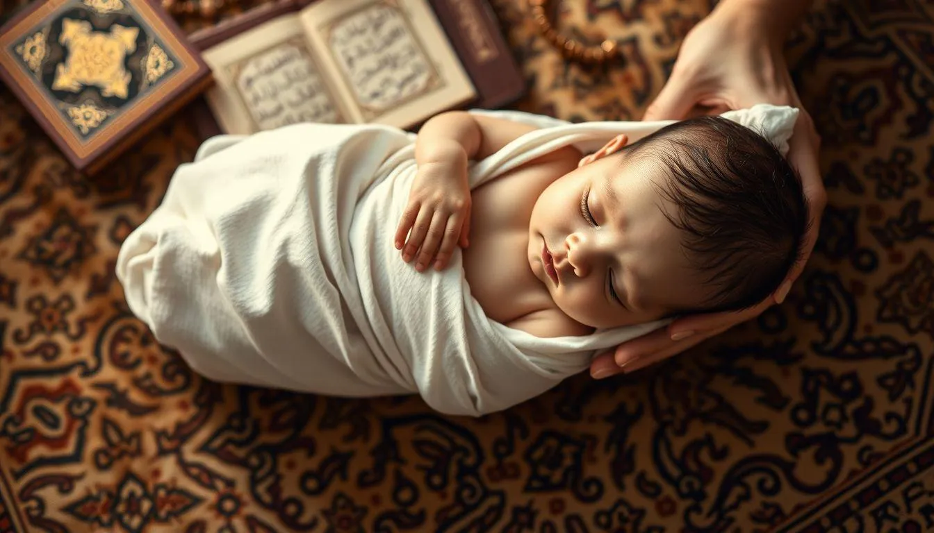 Kumpulan Nama Bayi Laki-Laki Islami 3 Kata Huruf A-E (c) Ilustrasi AI