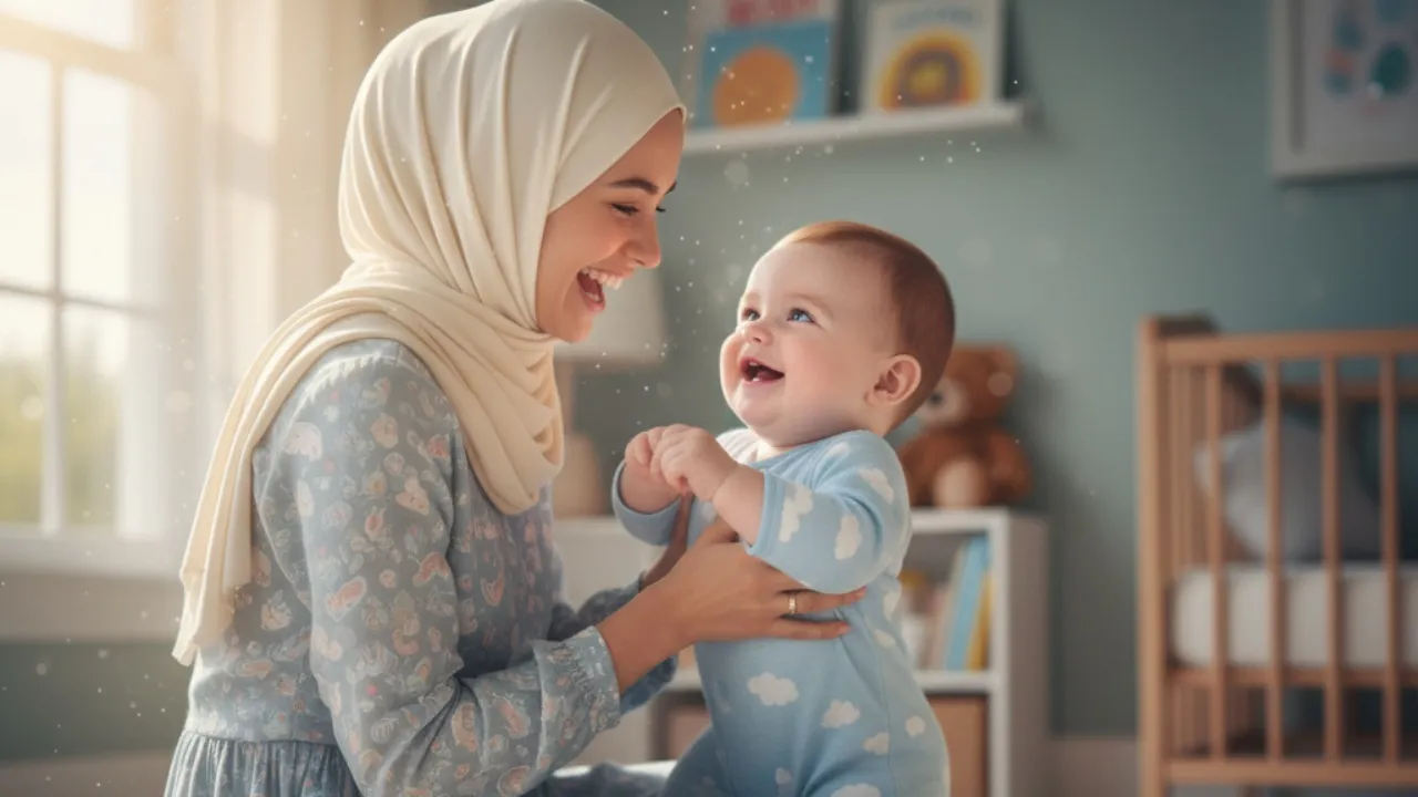 Nama Bayi Laki-Laki Awalan M Islami Modern (c) Ilustrasi AI