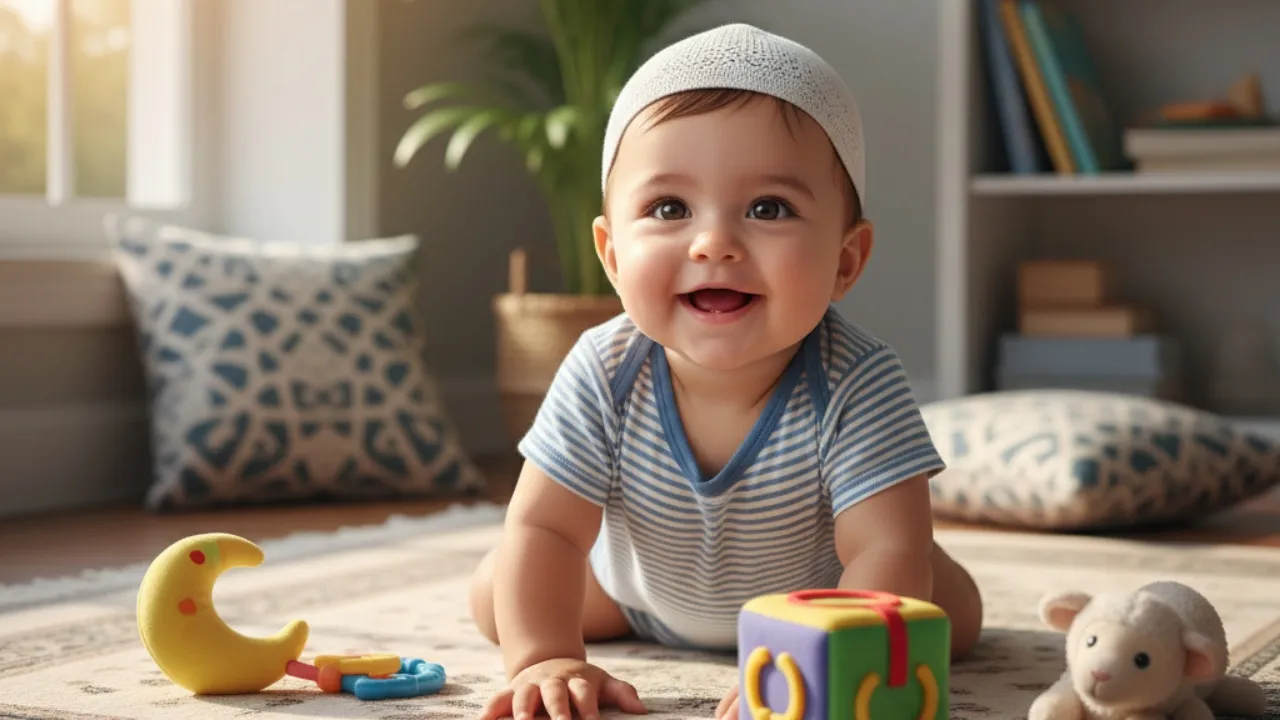 Pengertian dan Makna Nama Bayi Laki-Laki Awalan R Modern Islami (c) Ilustrasi AI