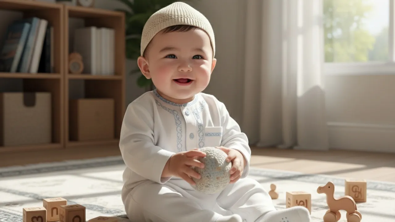 Nama Bayi Laki-Laki Awalan R dengan Makna Spiritual (c) Ilustrasi AI