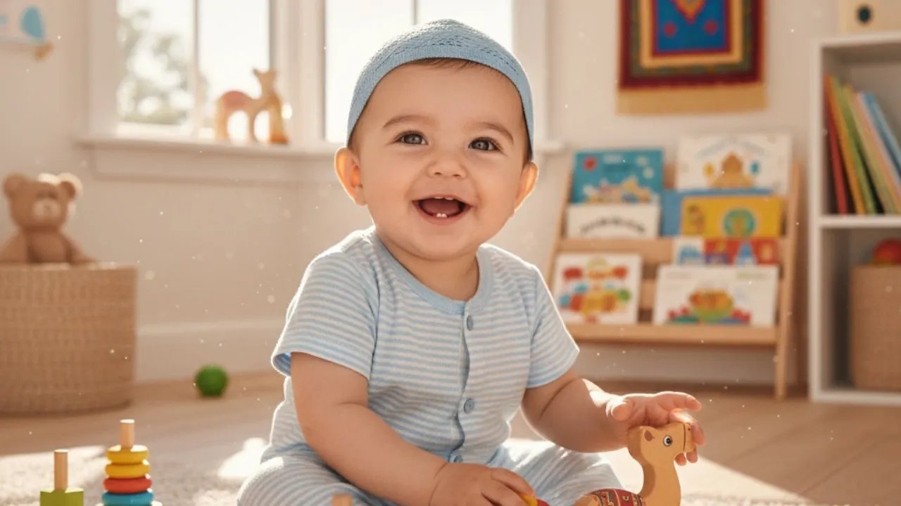 Nama Bayi Laki-laki Huruf G Islami dengan Makna Spiritual (c) Ilustrasi AI