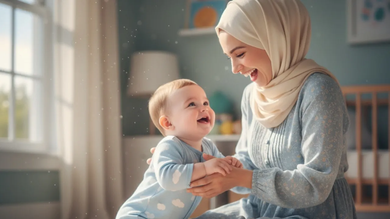 Kombinasi Nama Bayi Laki-laki Huruf G Islami Modern (c) Ilustrasi AI