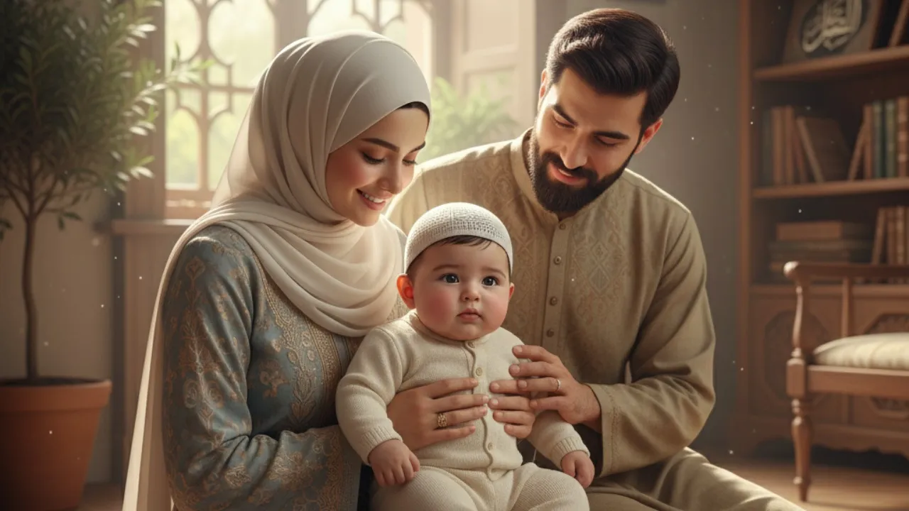Tips Memilih Nama Bayi Laki-Laki Huruf V Islami (c) Ilustrasi AI
