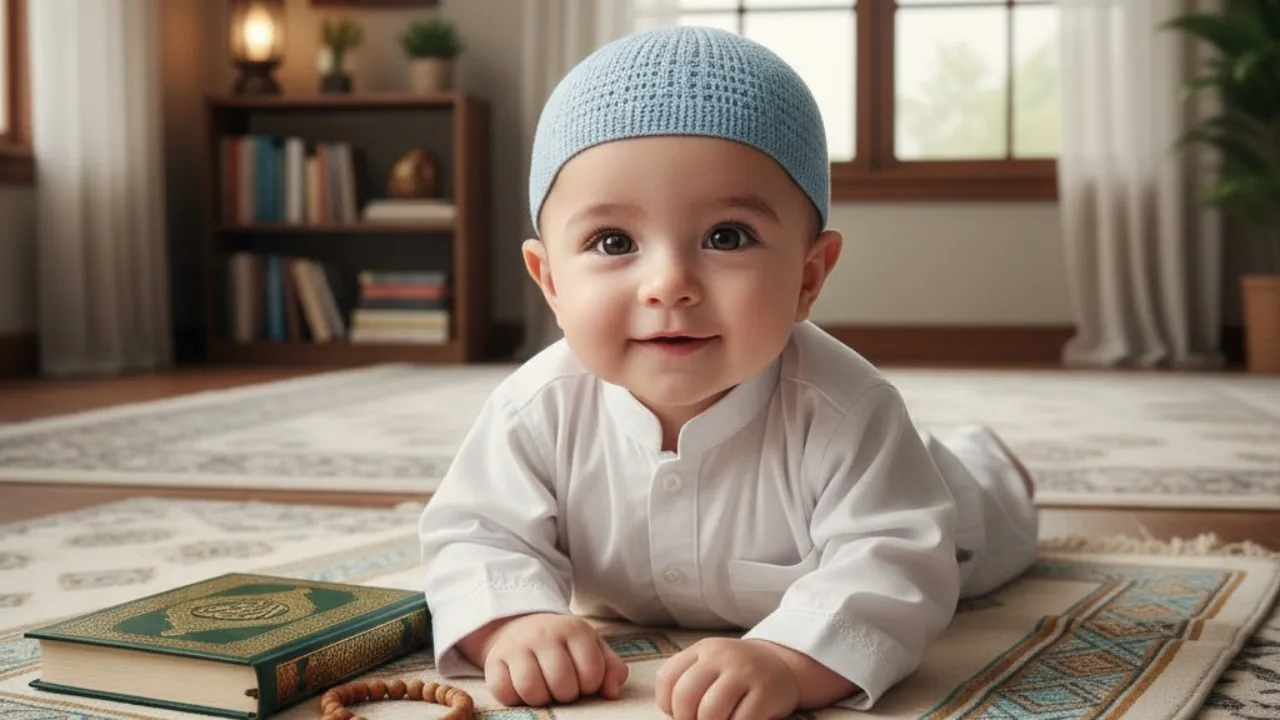 Pengertian dan Makna Nama Bayi Laki-Laki Islami 2 Kata Awalan A (c) Ilustrasi AI