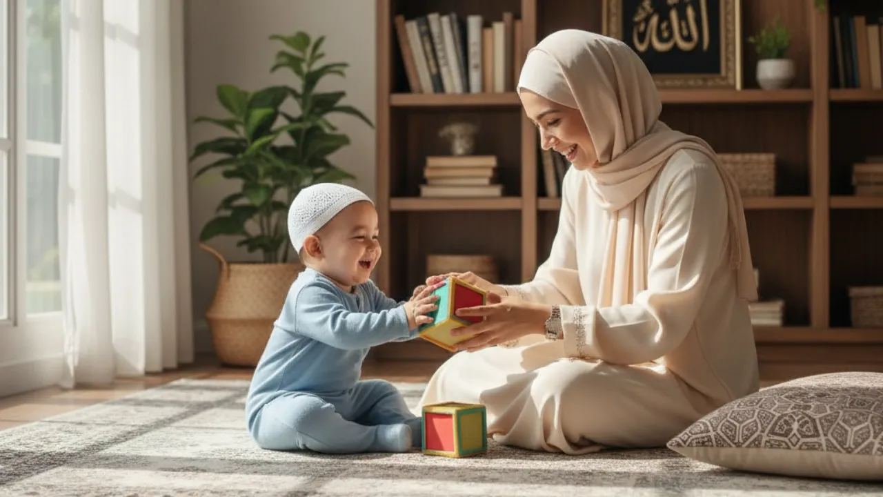 Kriteria Nama Bayi Laki-Laki Islami yang Baik (c) Ilustrasi AI