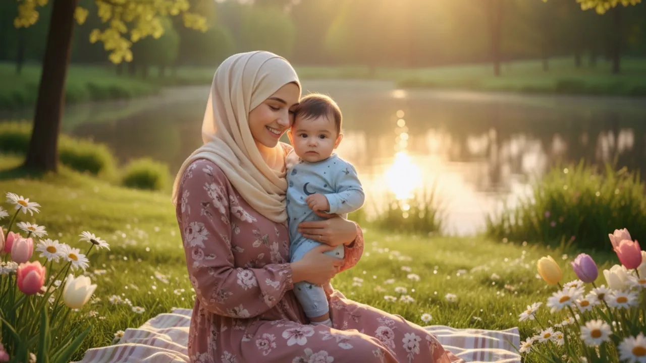 Kumpulan Nama Bayi Laki-Laki Islami Keren 2 Kata Awalan A (c) Ilustrasi AI