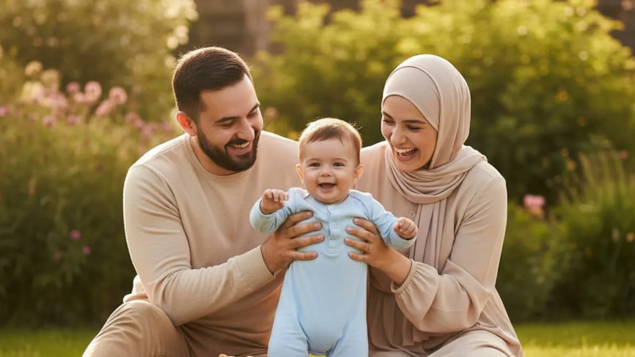 Tips Memilih Nama Bayi Laki-Laki Islami Keren (c) Ilustrasi AI