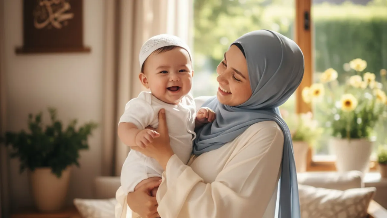 Nama Bayi Laki-Laki Islami Dua dan Tiga Kata (c) Ilustrasi AI