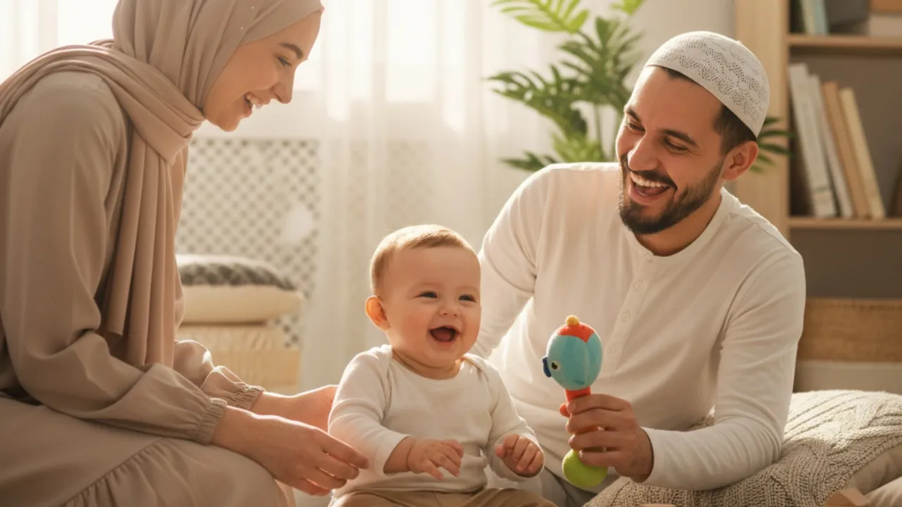 Tips Memilih Nama Bayi Laki-Laki Islami (c) Ilustrasi AI