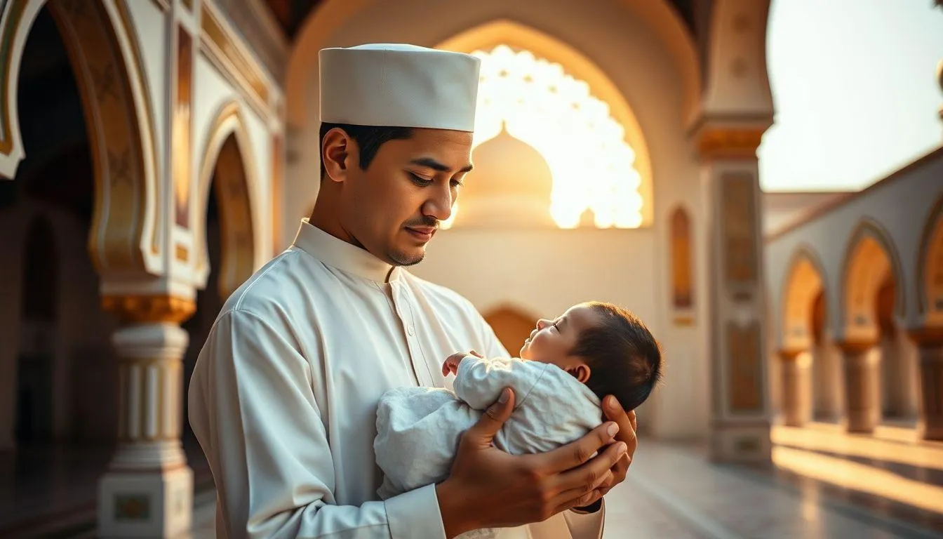 Kumpulan Nama Bayi Laki-Laki Jawa 2 Kata Terinspirasi Al-Quran (c) Ilustrasi AI