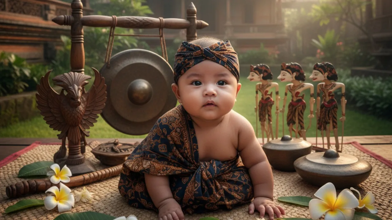 Filosofi dan Makna Nama Bayi Laki-Laki Jawa Kuno (c) Ilustrasi AI