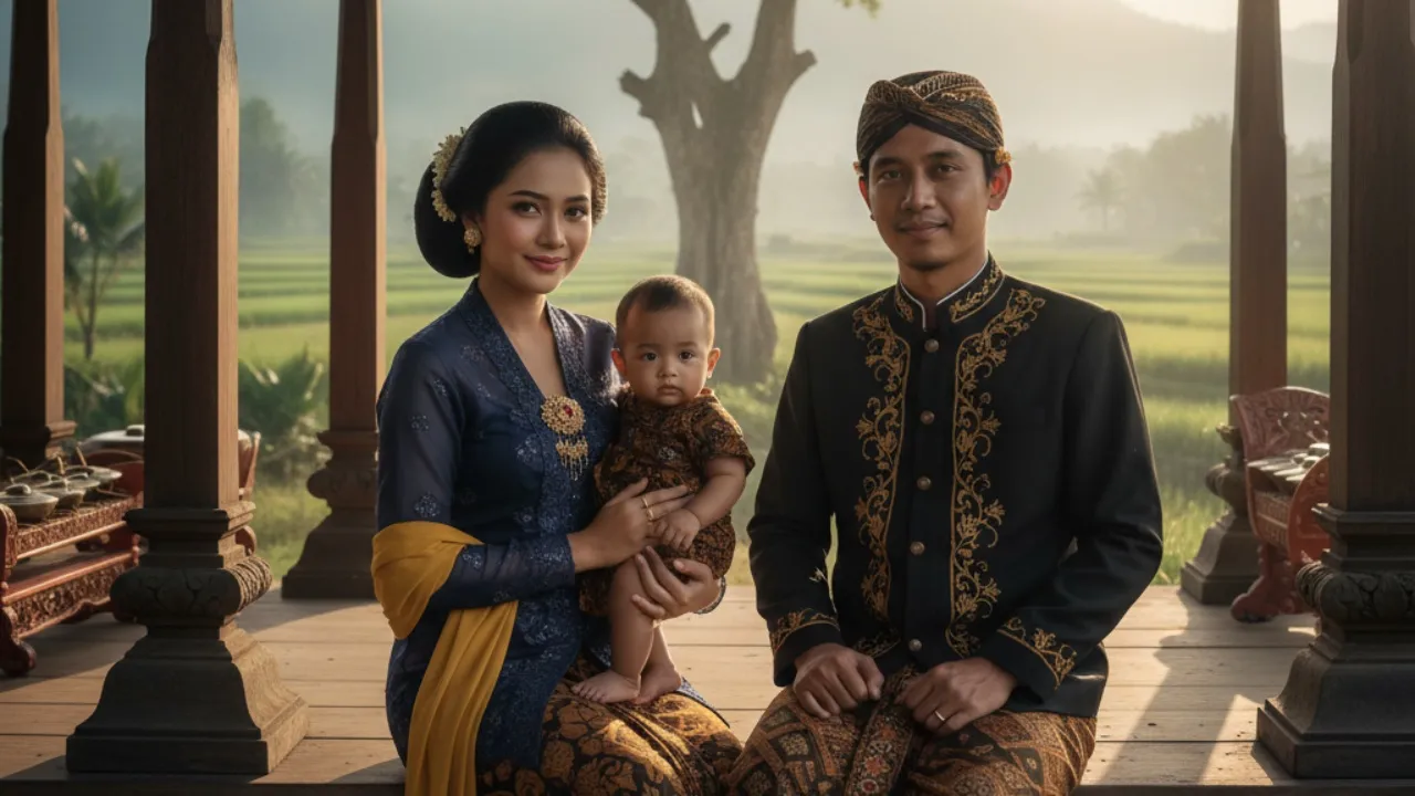 Kategori Nama Bayi Laki-Laki Jawa Kuno Berdasarkan Makna (c) Ilustrasi AI