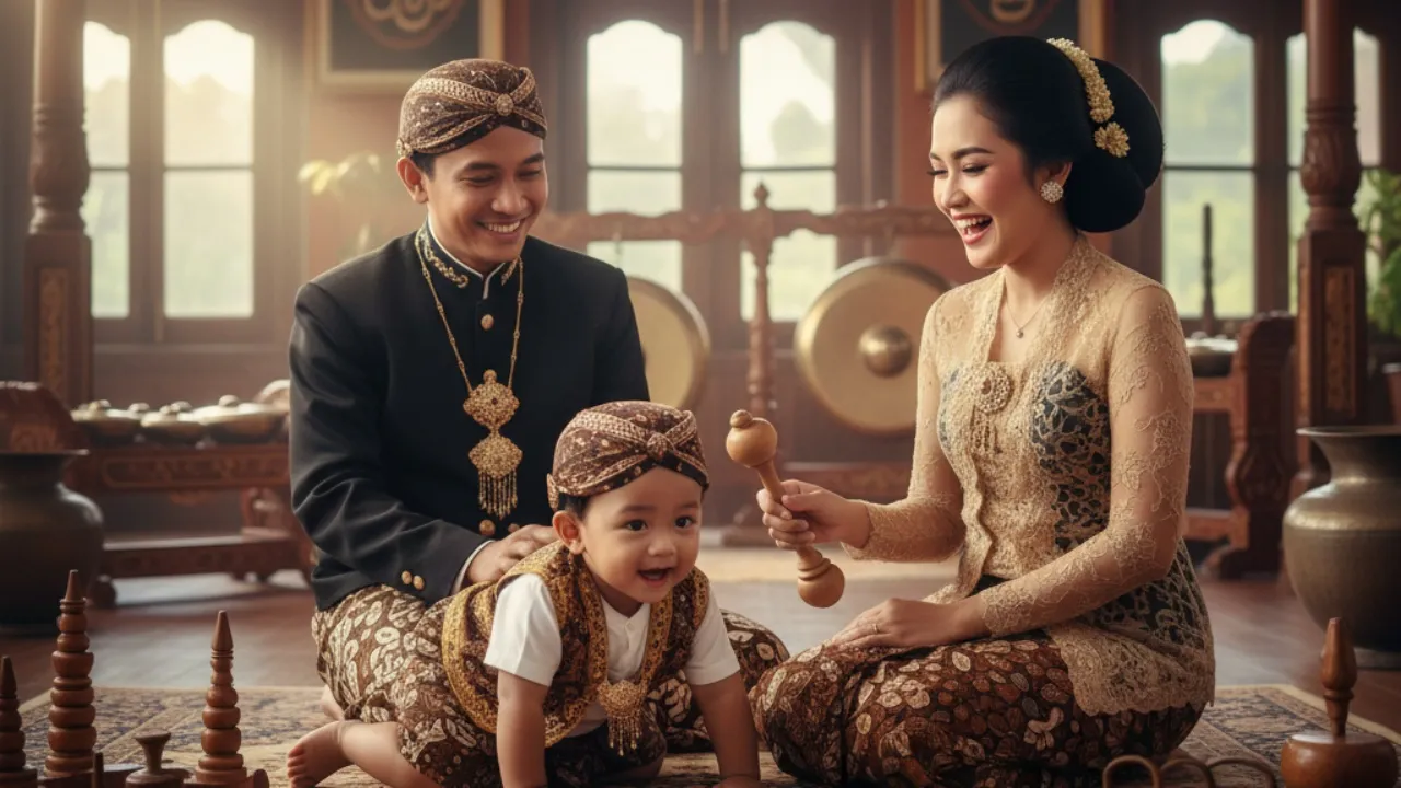 Tips Memilih Nama Bayi Laki-Laki Jawa (c) Ilustrasi AI