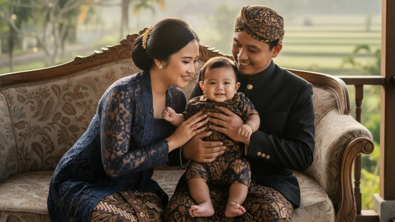 Daftar Nama Bayi Laki-Laki Jawa yang Artinya Tampan (c) Ilustrasi AI