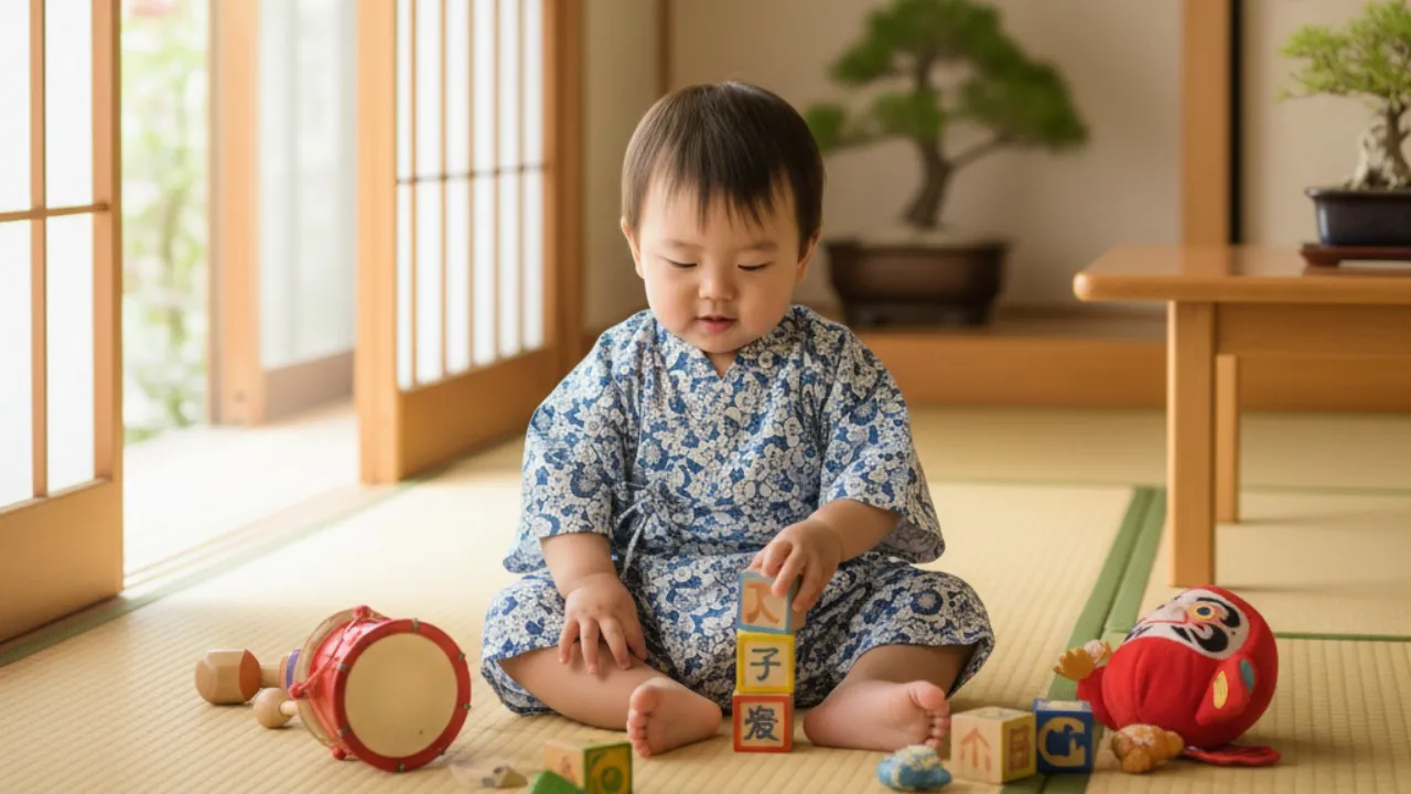 Rangkaian Nama Bayi Laki-Laki Jepang yang Harmonis (c) Ilustrasi AI