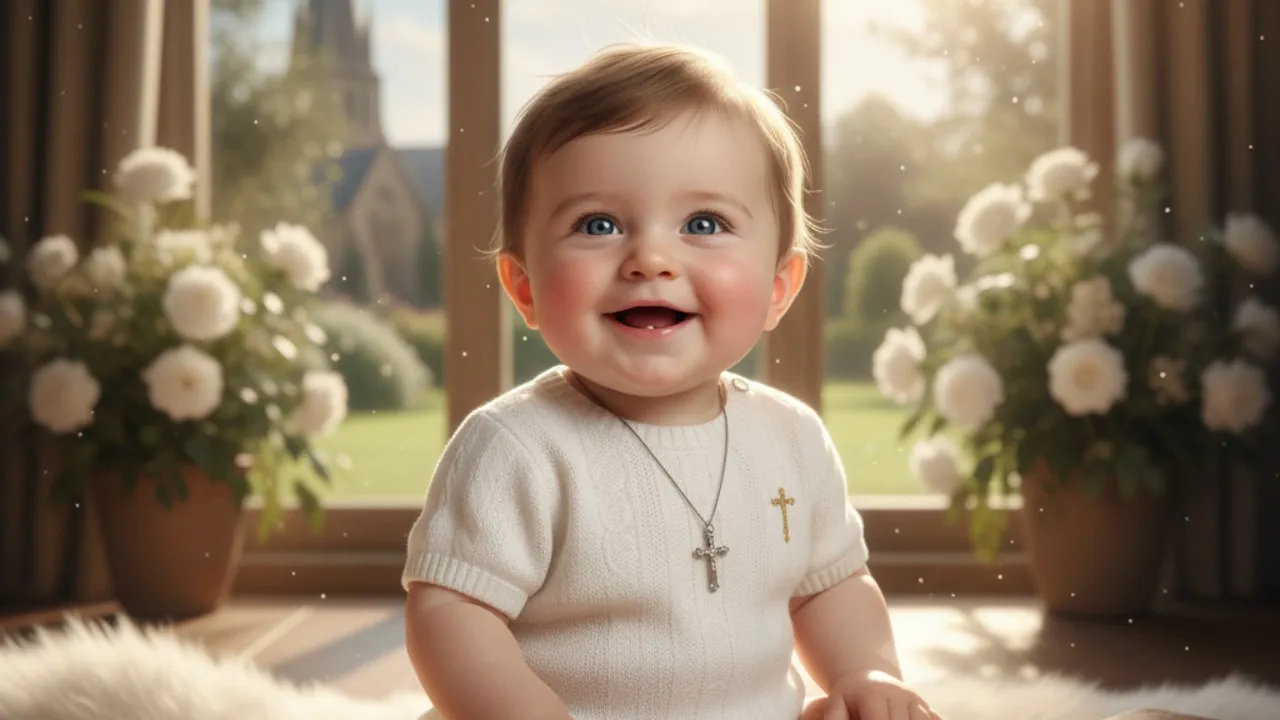 Makna Mendalam Nama Bayi Laki-Laki Kristen yang Artinya Anugerah Tuhan (c) Ilustrasi AI