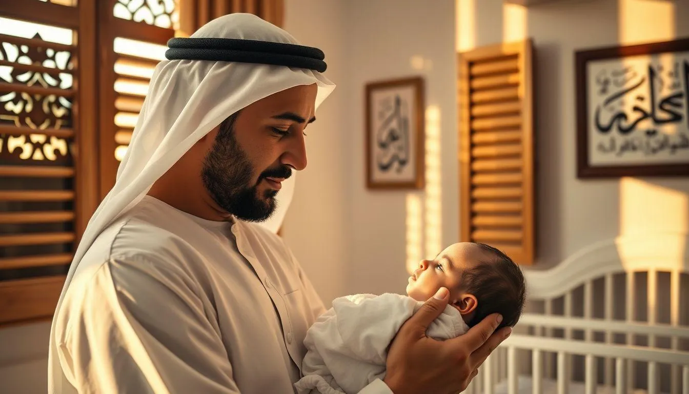 Inspirasi Nama Bayi Laki-Laki Lahir Bulan Juli 3 Kata Bernuansa Islami (c) Ilustrasi AI