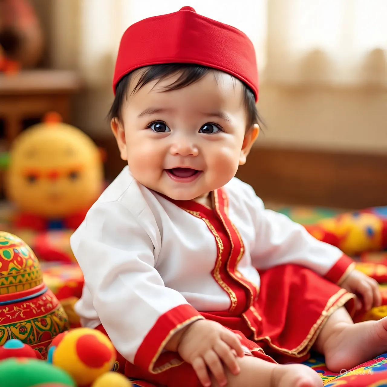 Rangkaian Nama Tiga Kata Pembawa Rezeki (c) Ilustrasi AI