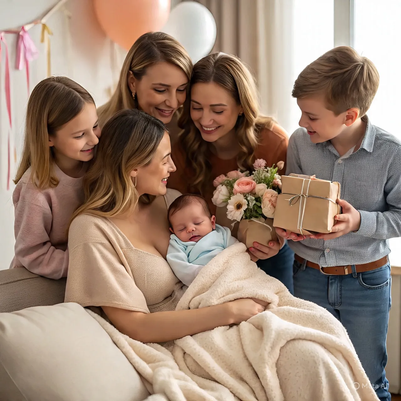 Tren Nama Bayi Laki Laki Unik Masa Kini (c) Ilustrasi AI