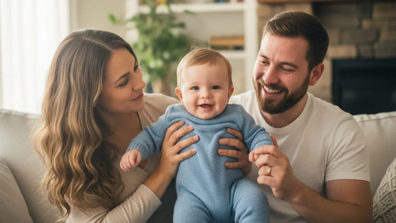 Nama Bayi Laki-Laki Modern yang Bermakna Mendalam (c) Ilustrasi AI