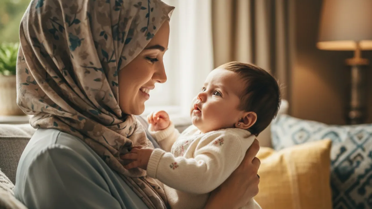 Kumpulan Nama Bayi Perempuan Islami 2 Kata Awalan K-O (c) Ilustrasi AI