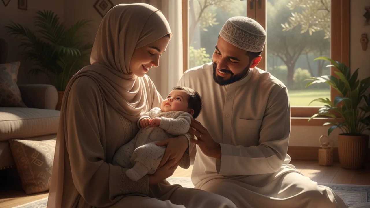 Pentingnya Memilih Nama Bayi Perempuan Islami yang Bermakna (c) Ilustrasi AI