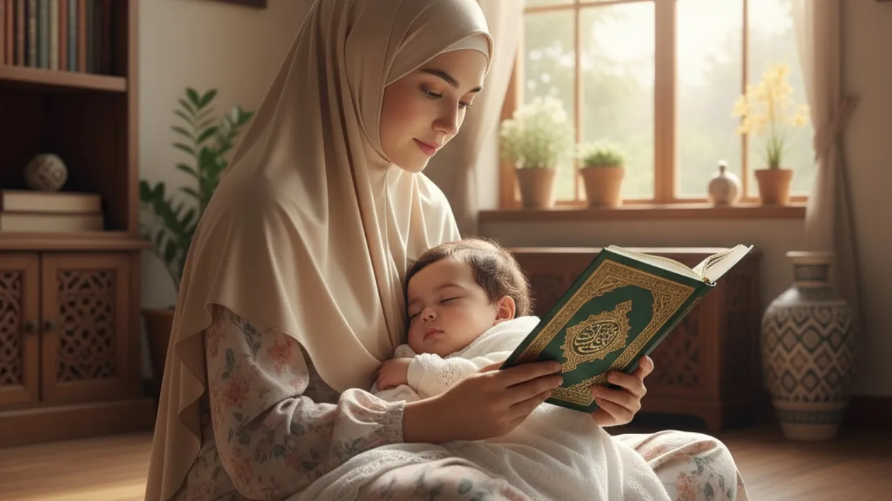 Kriteria Nama Bayi Perempuan Islami yang Baik (c) Ilustrasi AI