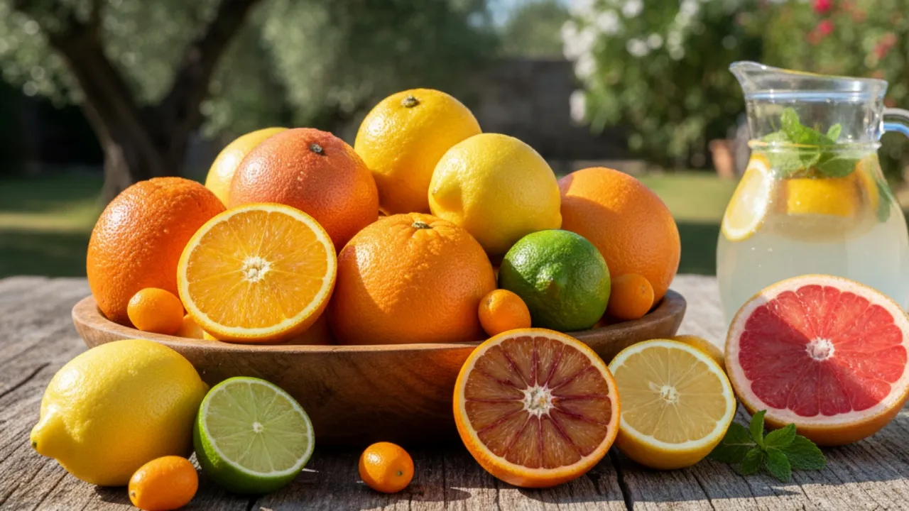 Varietas Jeruk dan Citrus (c) Ilustrasi AI