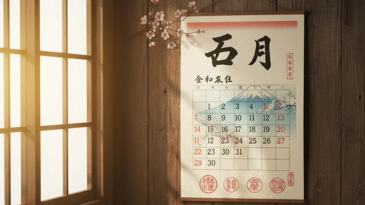 Sistem Penamaan Bulan Modern dalam Bahasa Jepang (c) Ilustrasi AI