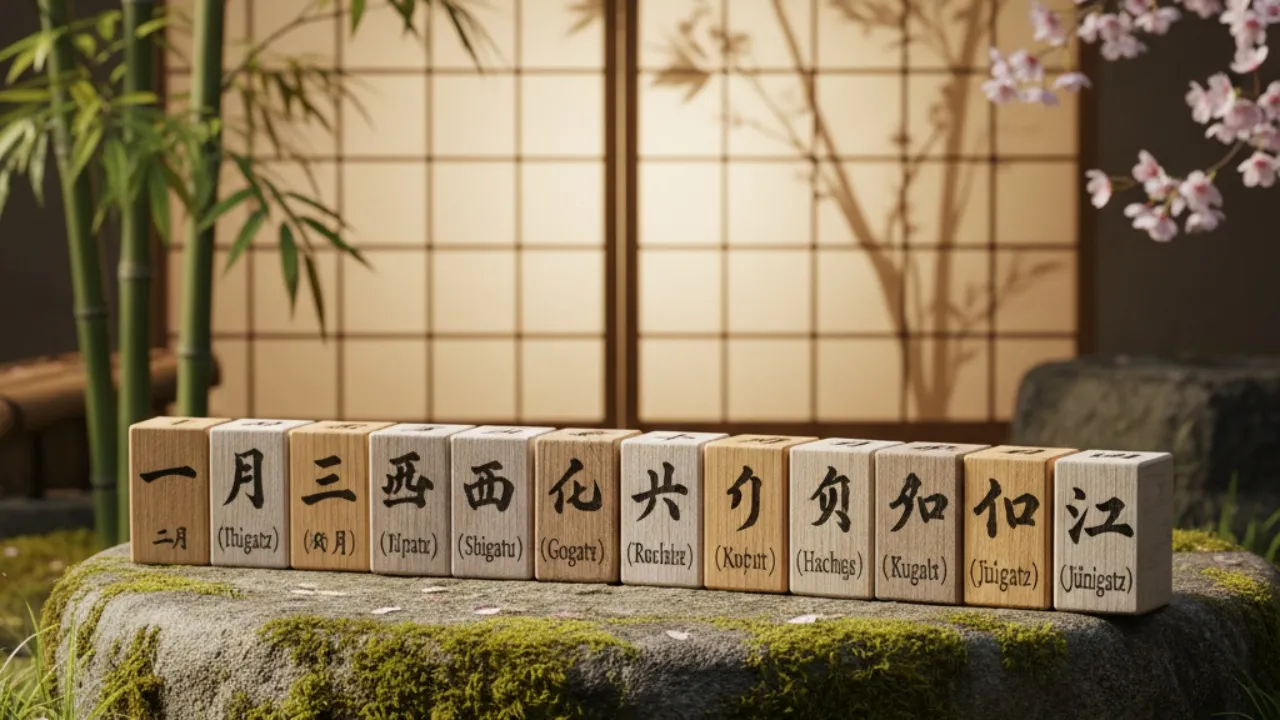 Penggunaan Nama Bulan dalam Kalimat (c) Ilustrasi AI