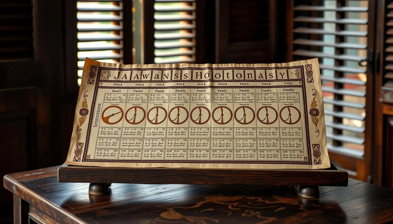 Daftar Lengkap 12 Nama Bulan Jawa (c) Ilustrasi AI