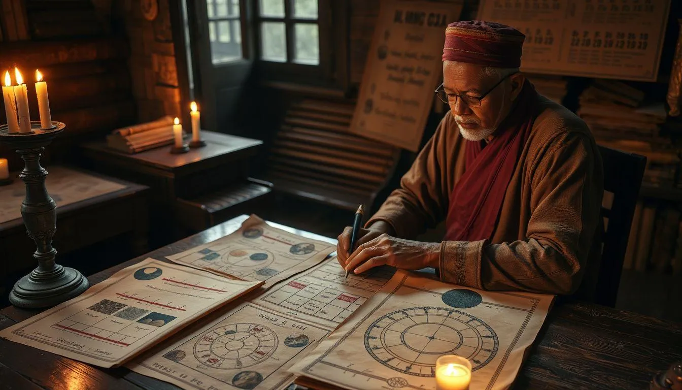 Sistem Perhitungan dan Siklus Kalender Jawa (c) Ilustrasi AI