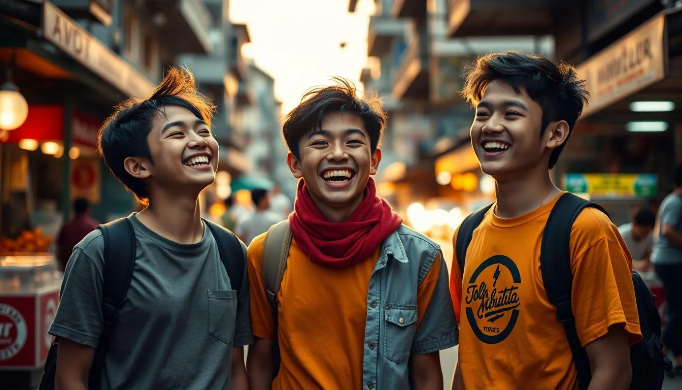 Kumpulan Nama Grup Ber 3 Kocak Terpopuler (c) Ilustrasi AI