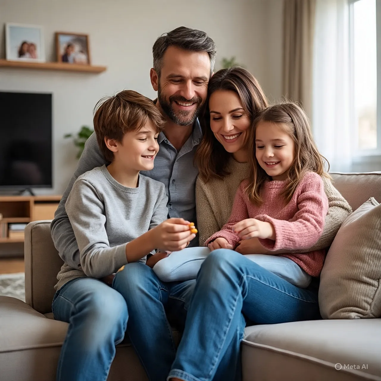 Dampak Positif Penggunaan Nama Grup Keluarga Lucu (c) Ilustrasi AI