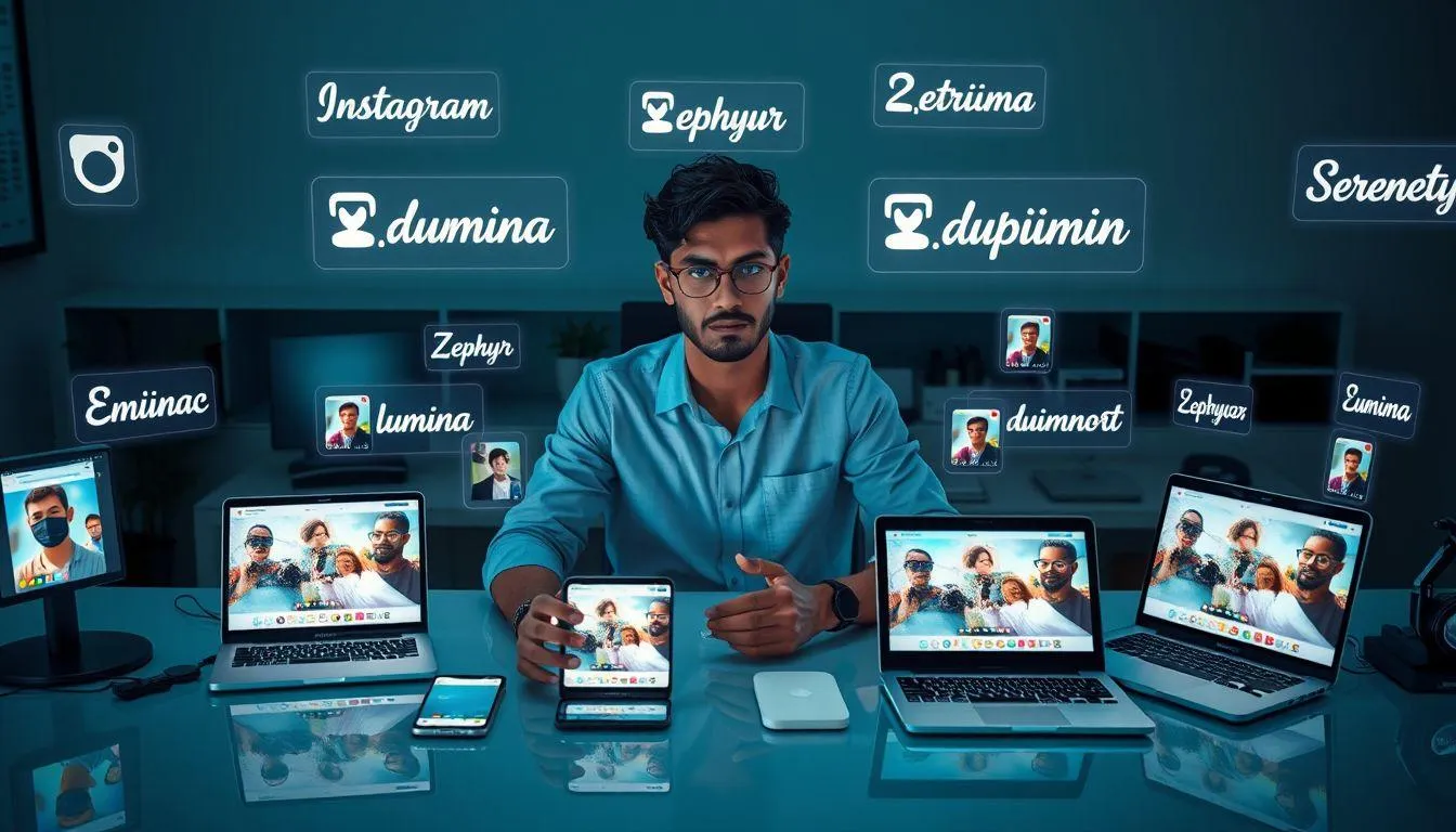 Tren dan Variasi Nama IG Keren dan Singkat (c) Ilustrasi AI